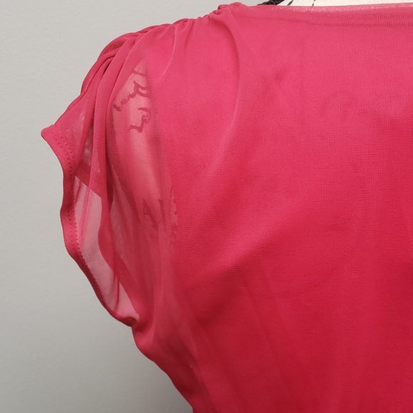 Black and Hot Pink Dress Small NWT - Picture 7 of 7